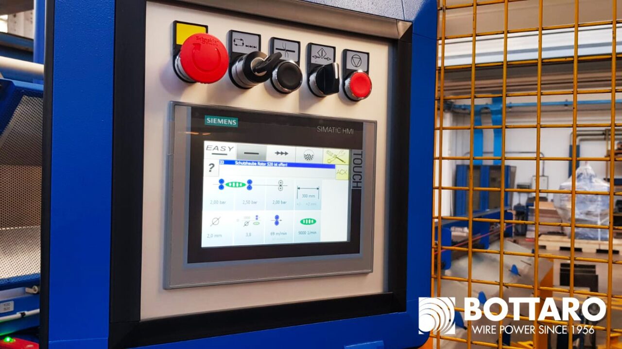 Kabelanschluß der Maschinen für eine immer effizientere Produktion